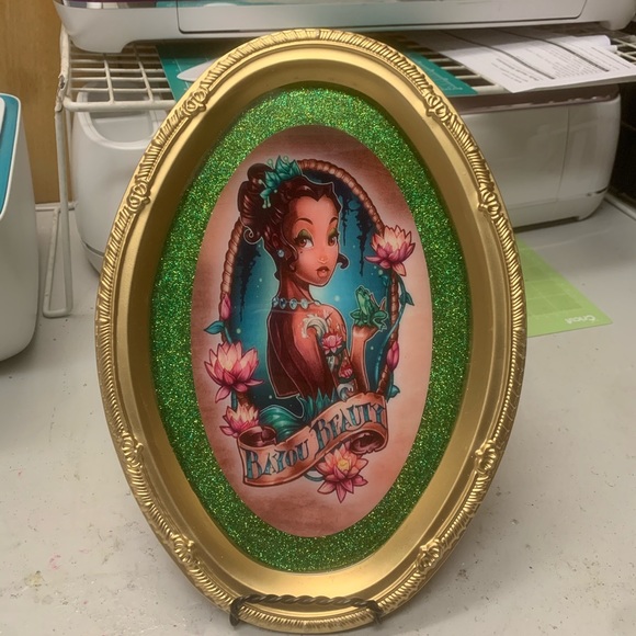 Tiana Decorative/Makeup/Trinket/Rolling Tray - Picture 2 of 2